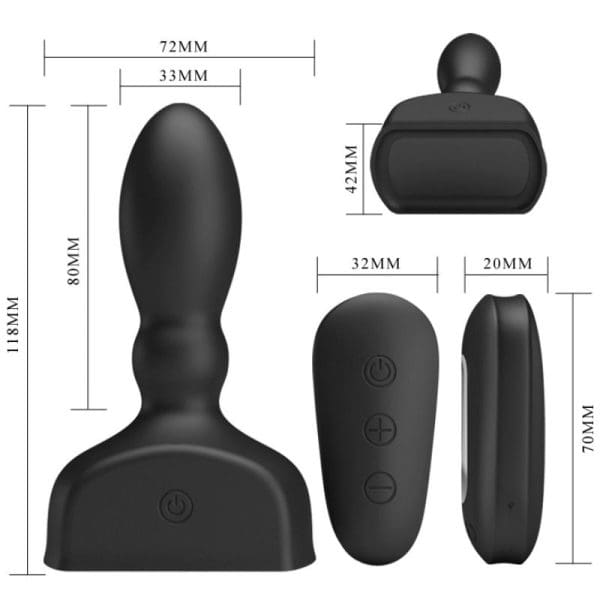 PRETTY LOVE - MARRIEL PROSTATIC VIBRATOR AND INFLATABLE 6
